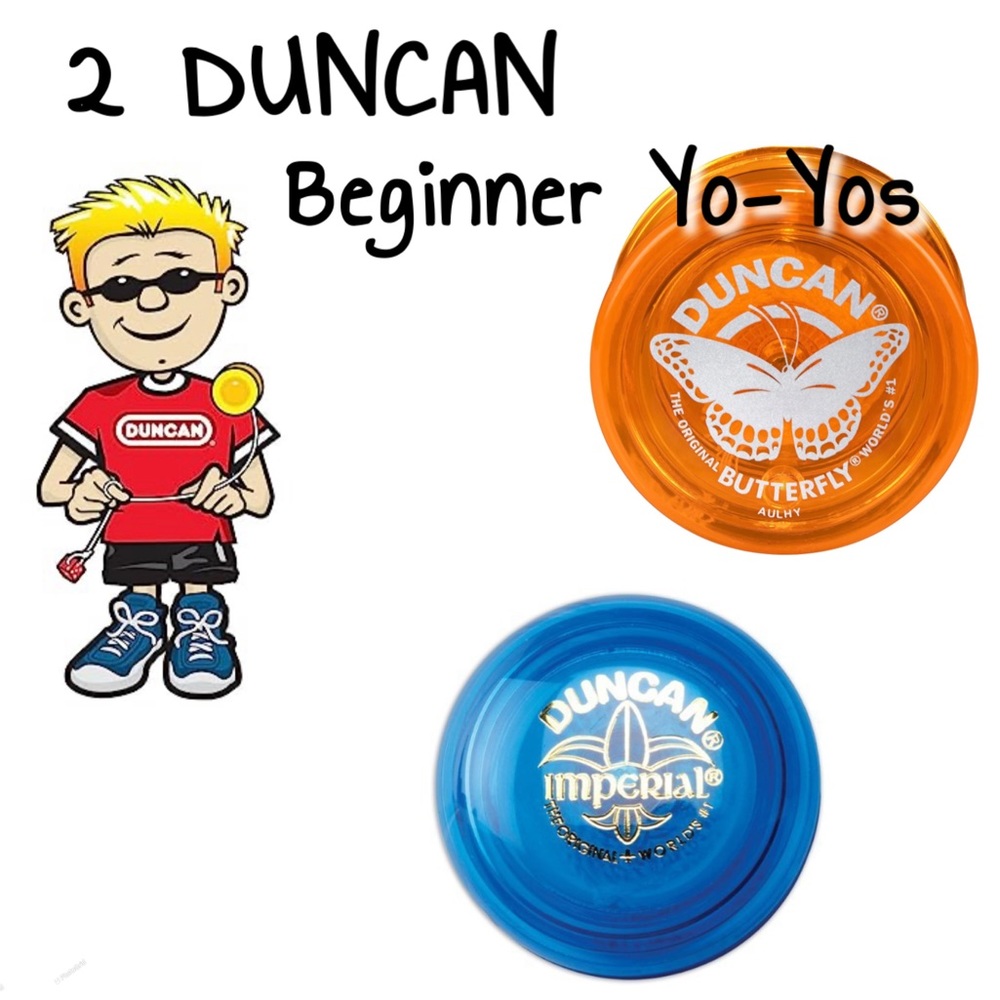 🪀 2 Duncan Yo-Yo’s Beginner Model Toys 🪀